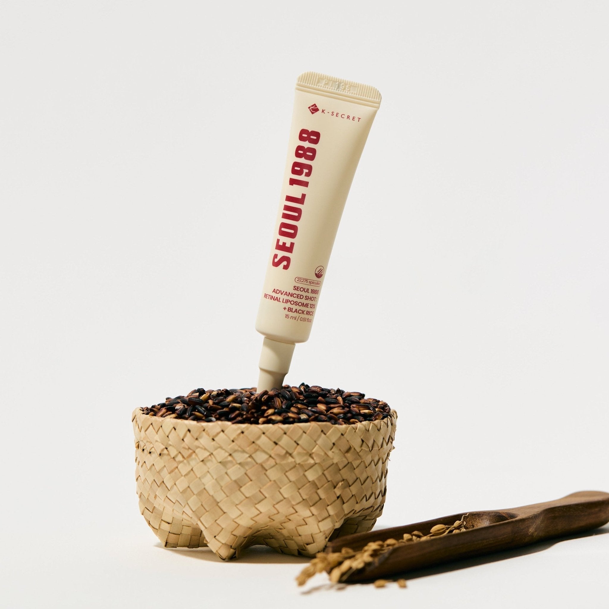 KSECRET SEOUL 1988 Advanced Shot : Retinal Liposome 12% + Black Rice 15ml by KSECRET – Serum & Ampoule