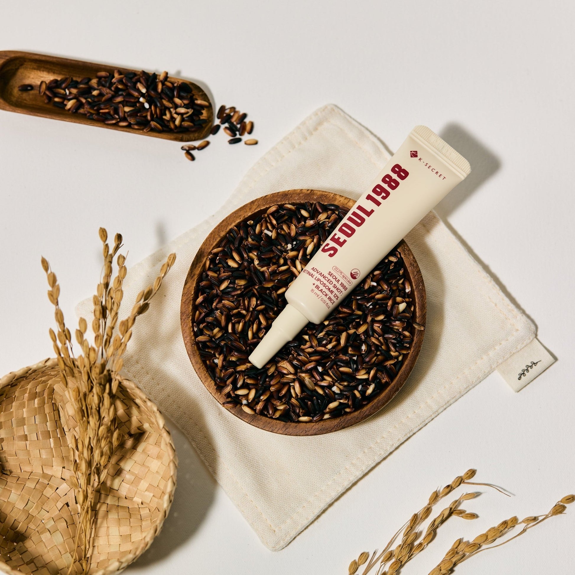 KSECRET SEOUL 1988 Advanced Shot : Retinal Liposome 12% + Black Rice 15ml by KSECRET – Serum & Ampoule