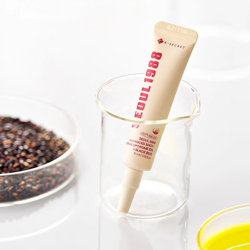 KSECRET SEOUL 1988 Advanced Shot : Retinal Liposome 12% + Black Rice 15ml by KSECRET – Serum & Ampoule