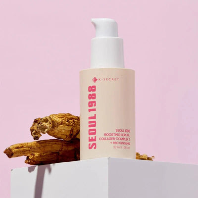 KSECRET SEOUL 1988 Boosting Serum : Collagen Complex 7 + Red Ginseng 30ml