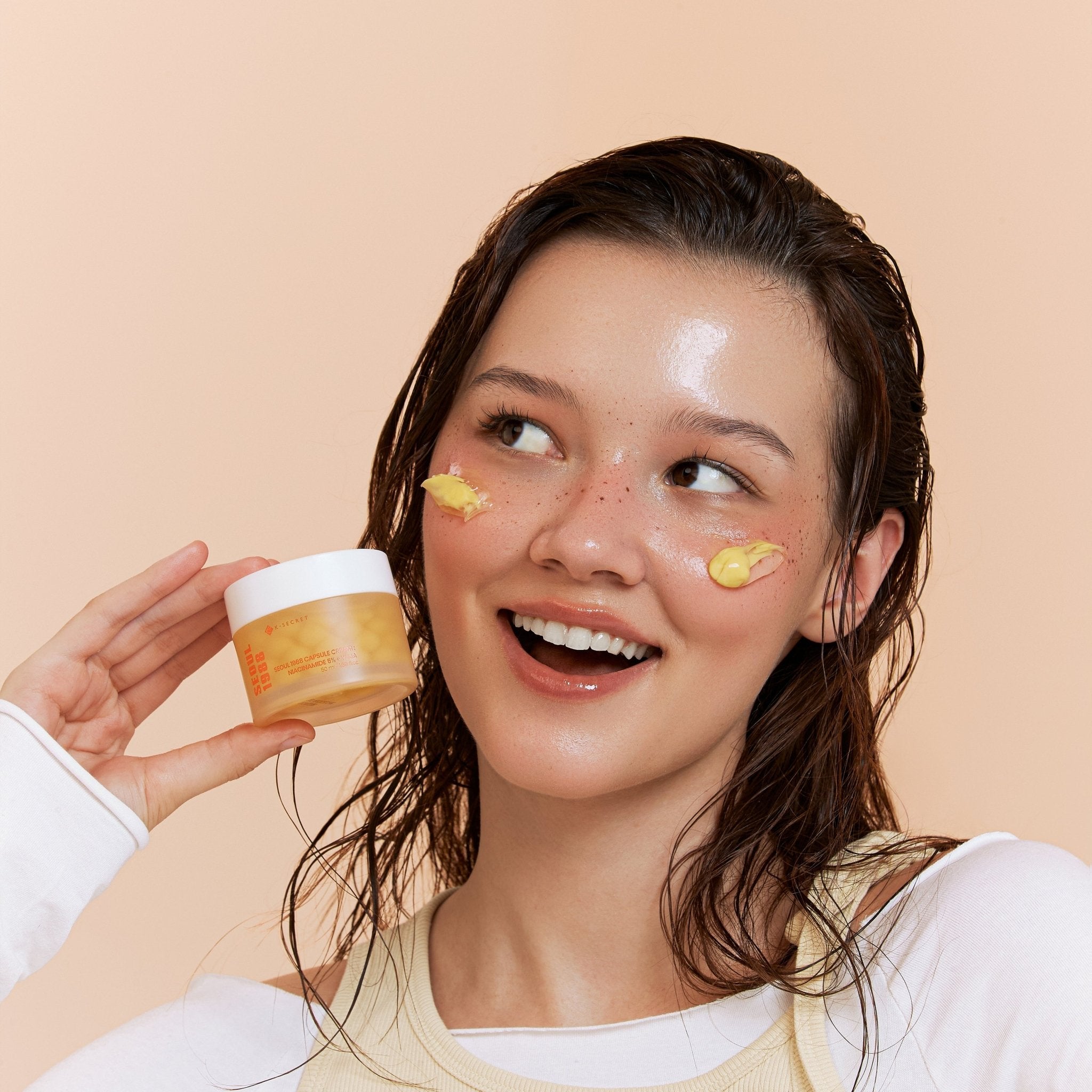 KSECRET SEOUL 1988 Capsule Cream : Niacinamide 5% + Yuja 50ml by KSECRET – Serum & Ampoule