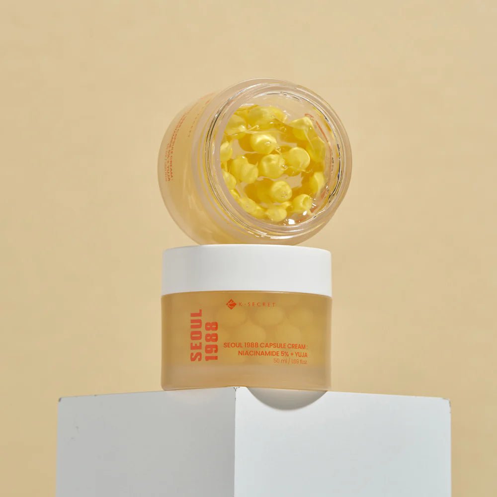 KSECRET SEOUL 1988 Capsule Cream : Niacinamide 5% + Yuja 50ml by KSECRET – Serum & Ampoule