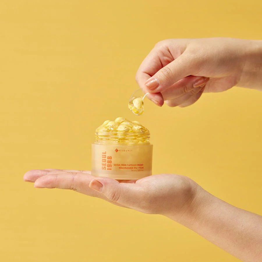 KSECRET SEOUL 1988 Capsule Cream : Niacinamide 5% + Yuja 50ml by KSECRET – Serum & Ampoule