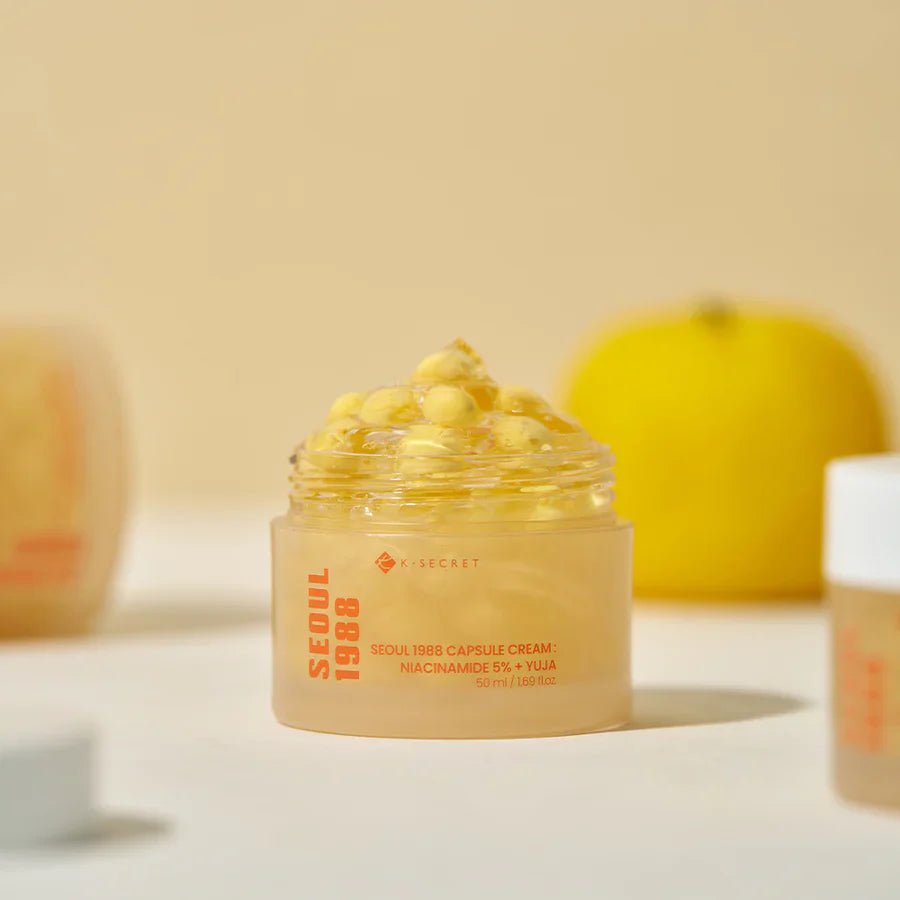 KSECRET SEOUL 1988 Capsule Cream : Niacinamide 5% + Yuja 50ml by KSECRET – Serum & Ampoule