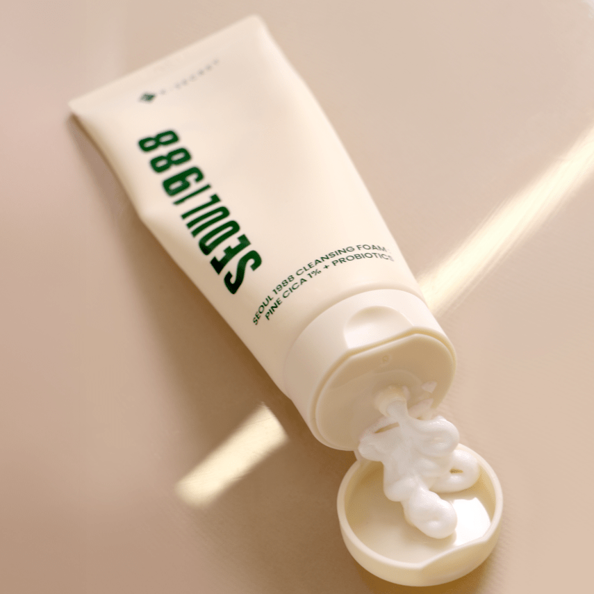 KSECRET SEOUL 1988 Cleansing Foam: Pine Cica 1% + Probiotics 150ml by KSECRET – Facial Cleanser
