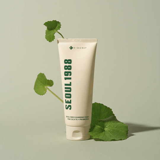 KSECRET SEOUL 1988 Cleansing Foam: Pine Cica 1% + Probiotics 150ml by KSECRET – Facial Cleanser