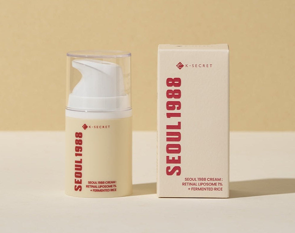 KSECRET SEOUL 1988 Cream: Retinal Liposome 1% + Fermented Rice 50ml by KSECRET – Lotion & Cream