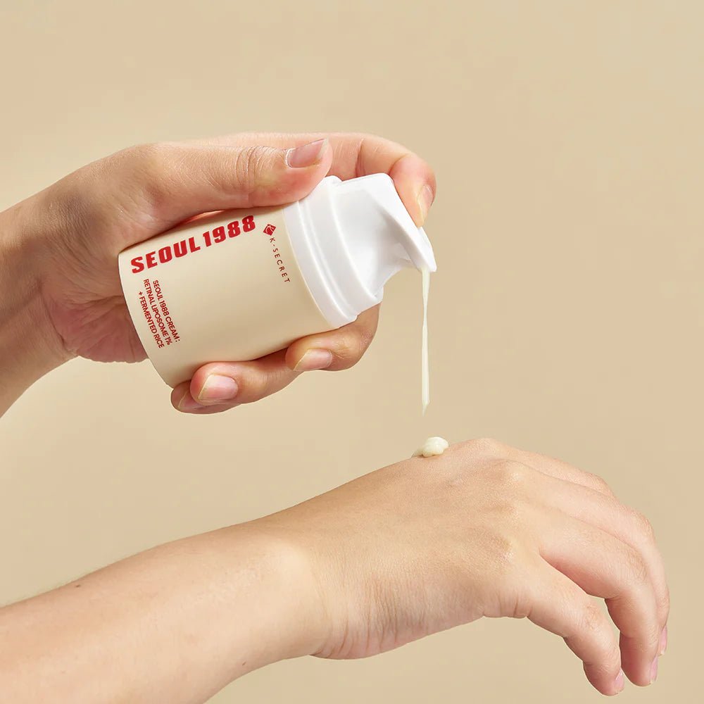 KSECRET SEOUL 1988 Cream: Retinal Liposome 1% + Fermented Rice 50ml by KSECRET – Lotion & Cream