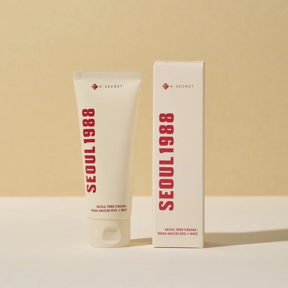 KSECRET SEOUL 1988 Cream: Snail Mucin 93% + Rice 100ml by KSECRET – Lotion & Cream