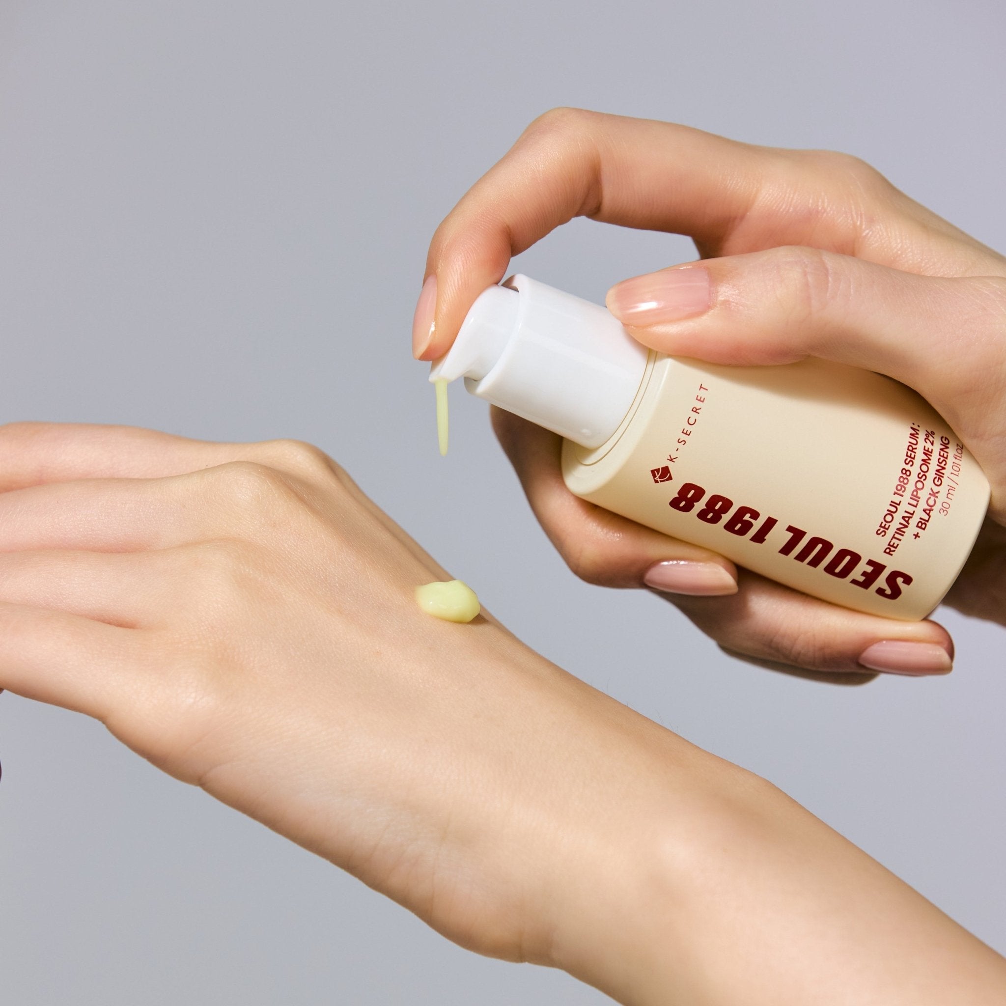 KSECRET SEOUL 1988 Serum: Retinal Liposome 2% + Black Ginseng 30ml by KSECRET – Serum & Ampoule