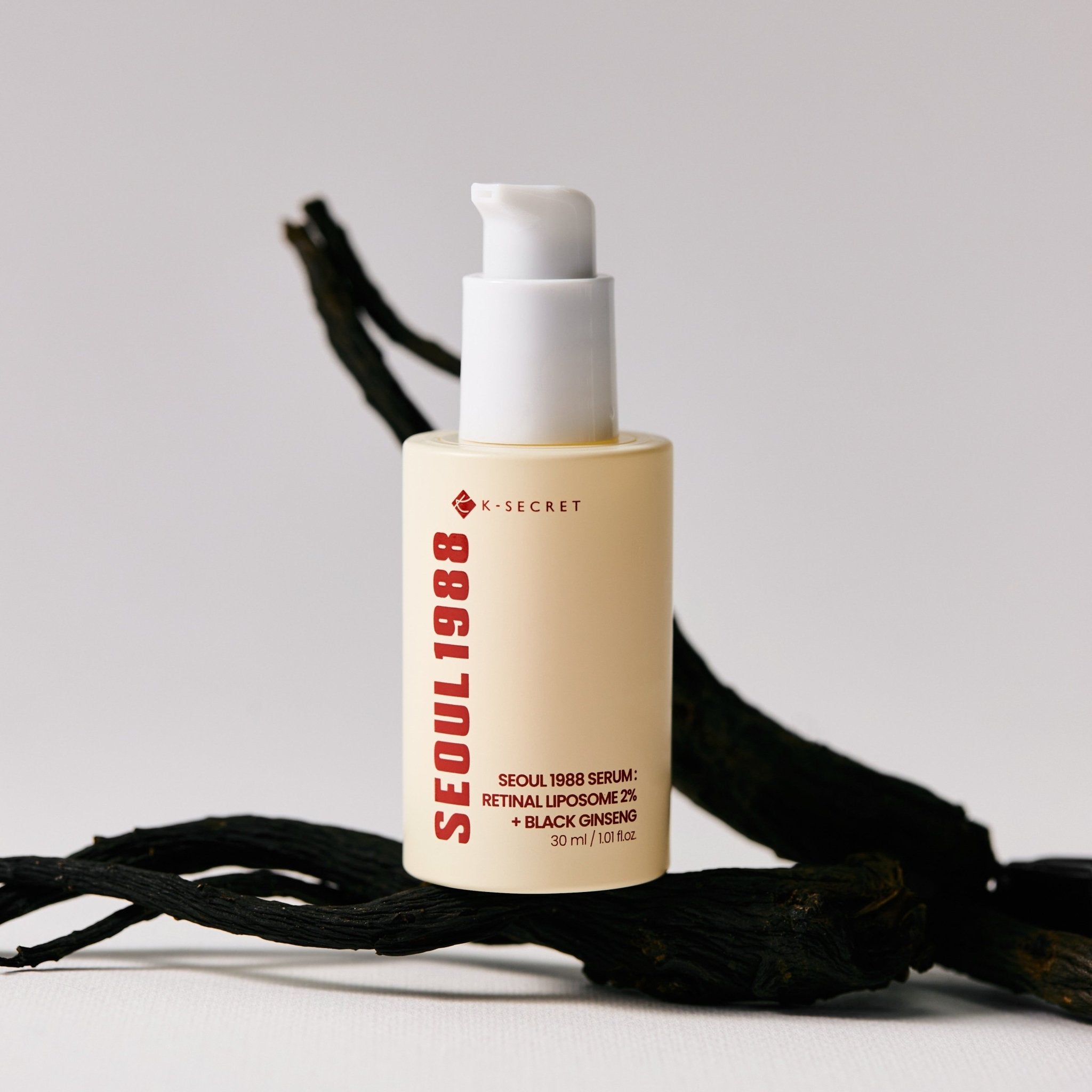 KSECRET SEOUL 1988 Serum: Retinal Liposome 2% + Black Ginseng 30ml by KSECRET – Serum & Ampoule