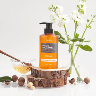 KUNDAL Honey & Macadamia Body Wash 500ml (2 Scents) by Kundal – Body Wash photo