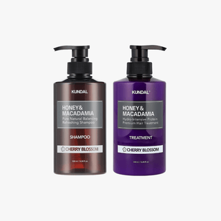 KUNDAL Honey & Macadamia Nature Shampoo Or Treatment Cherry Blossom 500ml by Kundal – Shampoo / Conditioner photo
