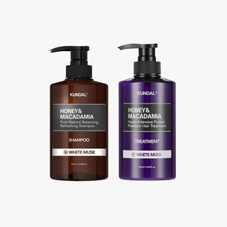 KUNDAL Honey & Macadamia Nature Shampoo Or Treatment White Musk 500ml by Kundal – Shampoo / Conditioner photo