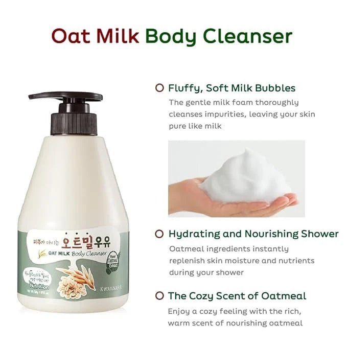 KWAILNARA Oat Milk Body Cleanser 560g by Kwailnara – Body Wash