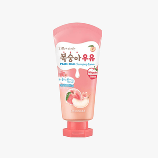 KWAILNARA Peach Milk Cleansing Foam 120ml by Kwailnara – Facial Cleanser photo