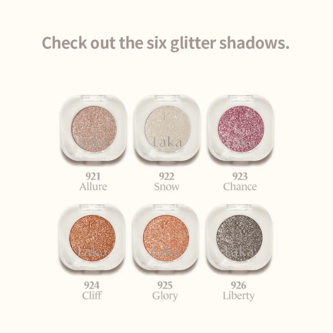 Laka Mono Glitter Eyeshadow (4 Shades) by LAKA – Eye Shadow