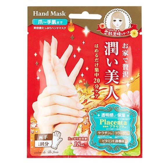 LUCKY TRENDY Placenta Moist Hand Mask 1pair by LUCKY TRENDY – Hand Mask