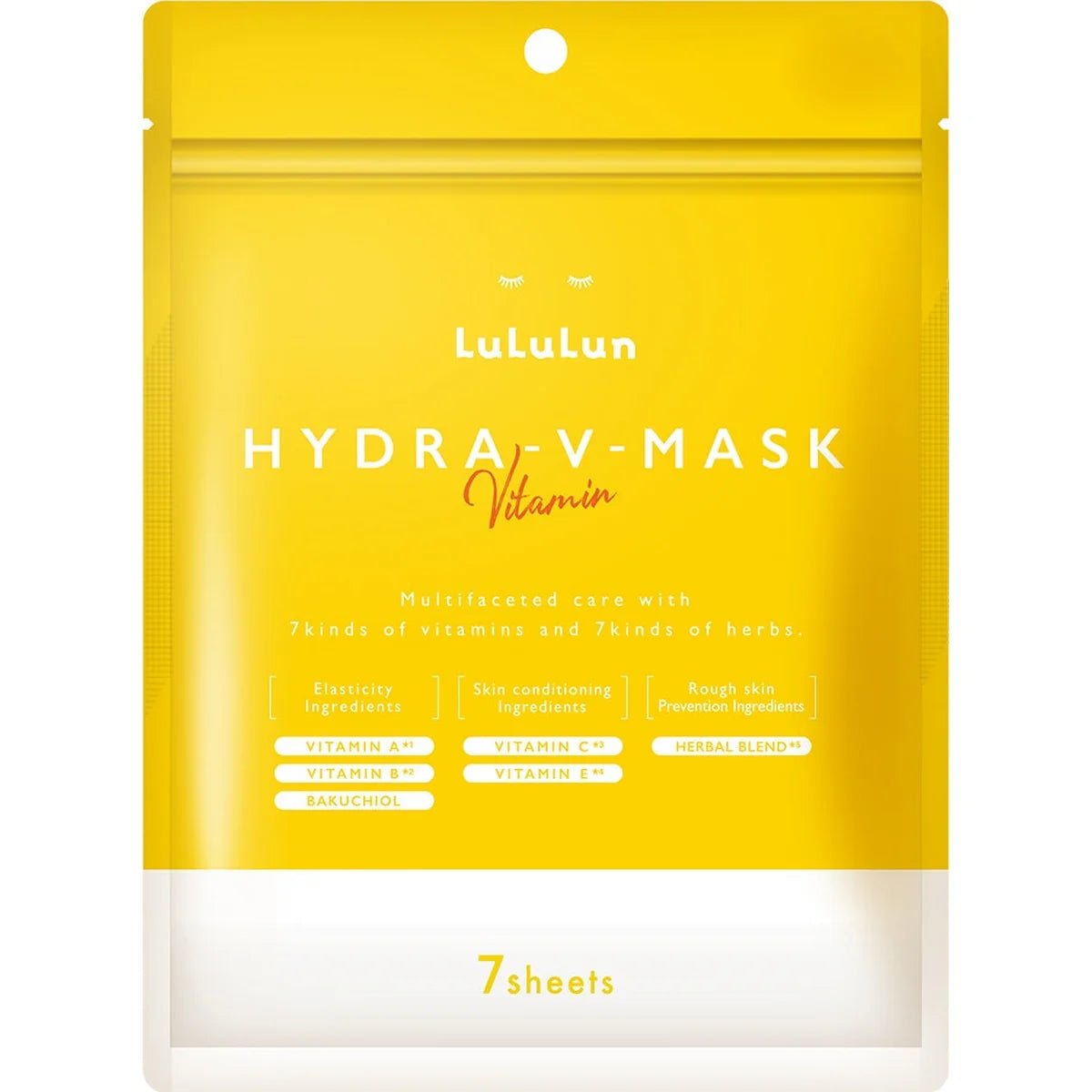 LULULUN Face Mask Hydra Vitamin (2 Sizes) by LULULUN – Sheet Mask