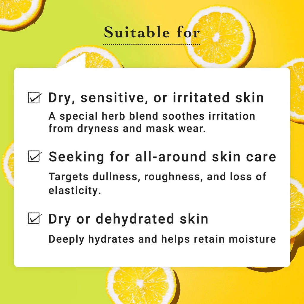LULULUN Face Mask Hydra Vitamin (2 Sizes) by LULULUN – Sheet Mask
