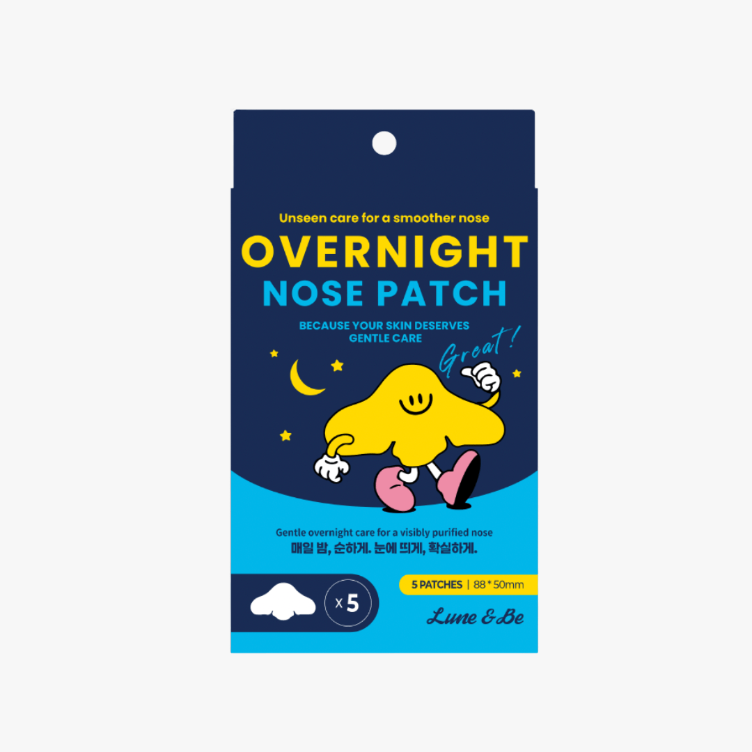 LUNE&BE Overnight Nose Patch 5pcs by Lune&Be – Blackhead Strips