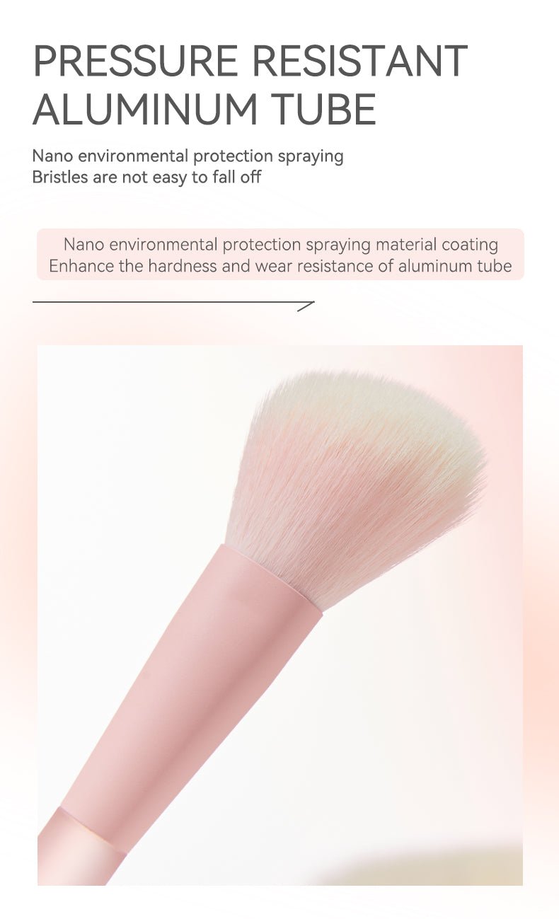 Make Up Brush Set Large Size Pink - BLJ Cosmetics | Kiokii and...