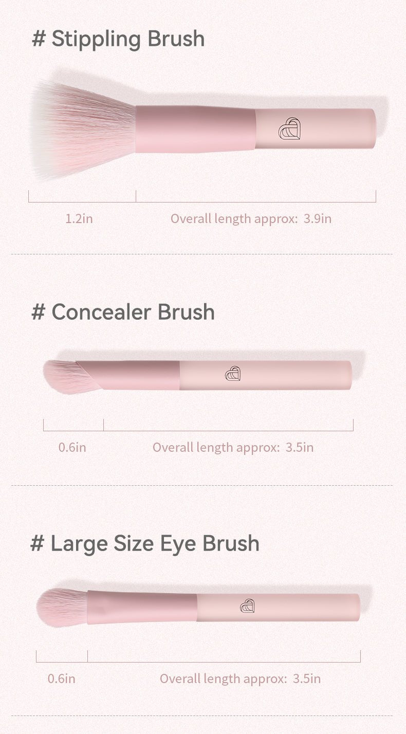 Make Up Brush Set Mini 11 pcs - BLJ Cosmetics | Kiokii and...
