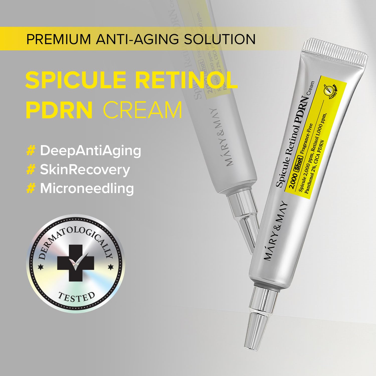 Mary&May Spicule Retinol PDRN Cream 15g by Mary&May – Lotion & Cream