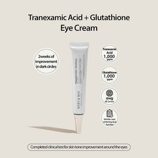MARY&MAY Tranexamic Acid + Glutathione Eye Cream Mini 12g by Mary&May – Eye Cream & Serum photo