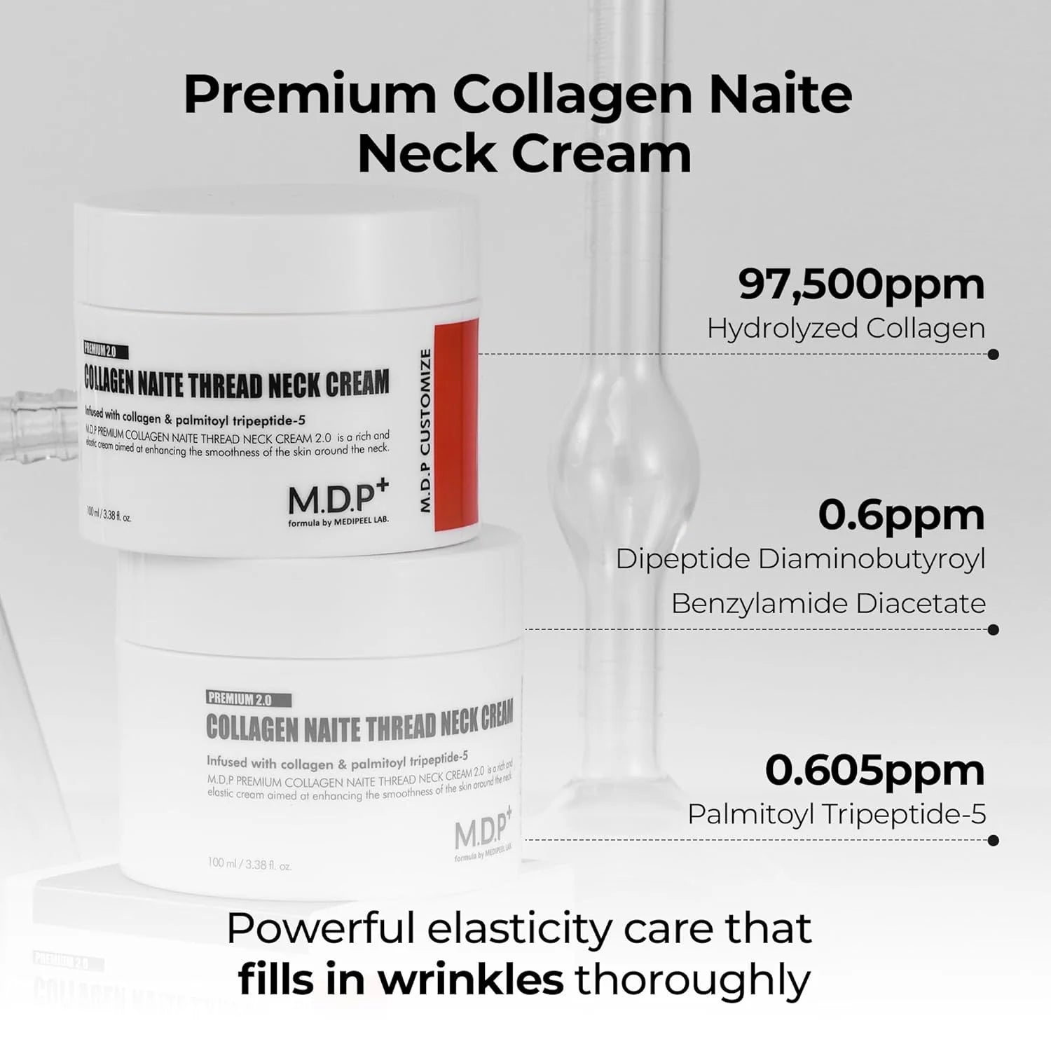 MEDI - PEEL Collagen Naite Thread Neck Cream Premium 3.0 100ml by Medi Peel – Lotion & Cream
