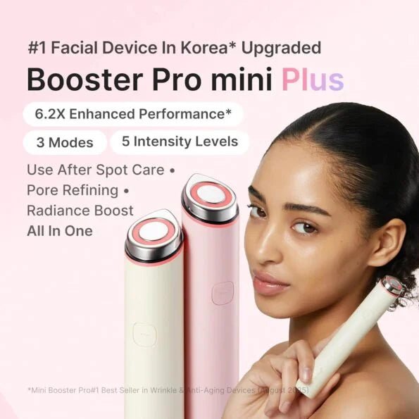 Medicube AGE - R Booster Pro Mini Plus Pink 1pc 2026 by Medicube – Beauty Appliances
