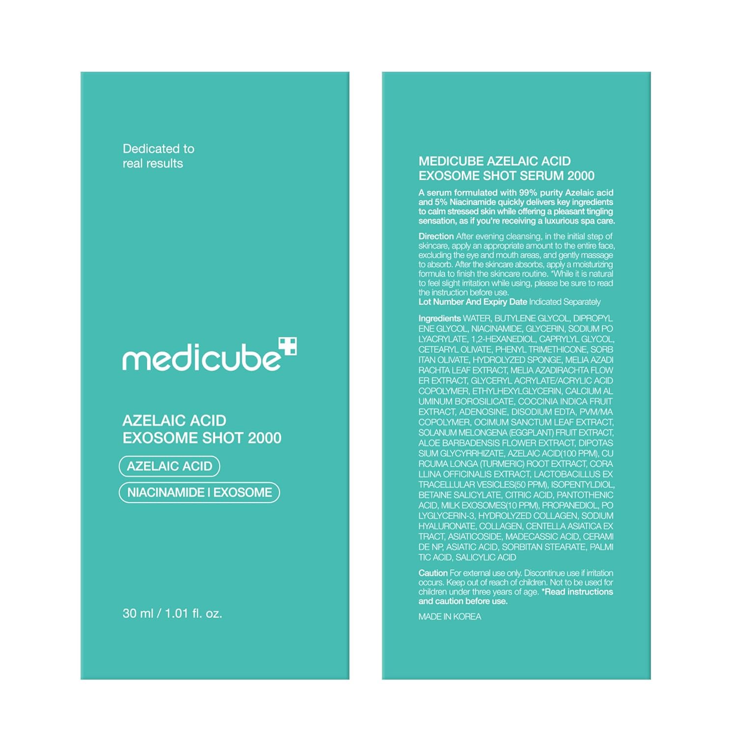 Medicube Azelaic Acid Exosome Shot 2000 30ml by Medicube – Serum & Ampoule