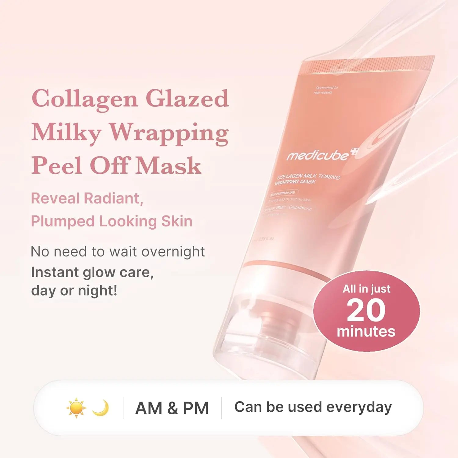 Medicube Collagen Milk Toning Wrapping Mask 75ml by Medicube – Wrapping Mask