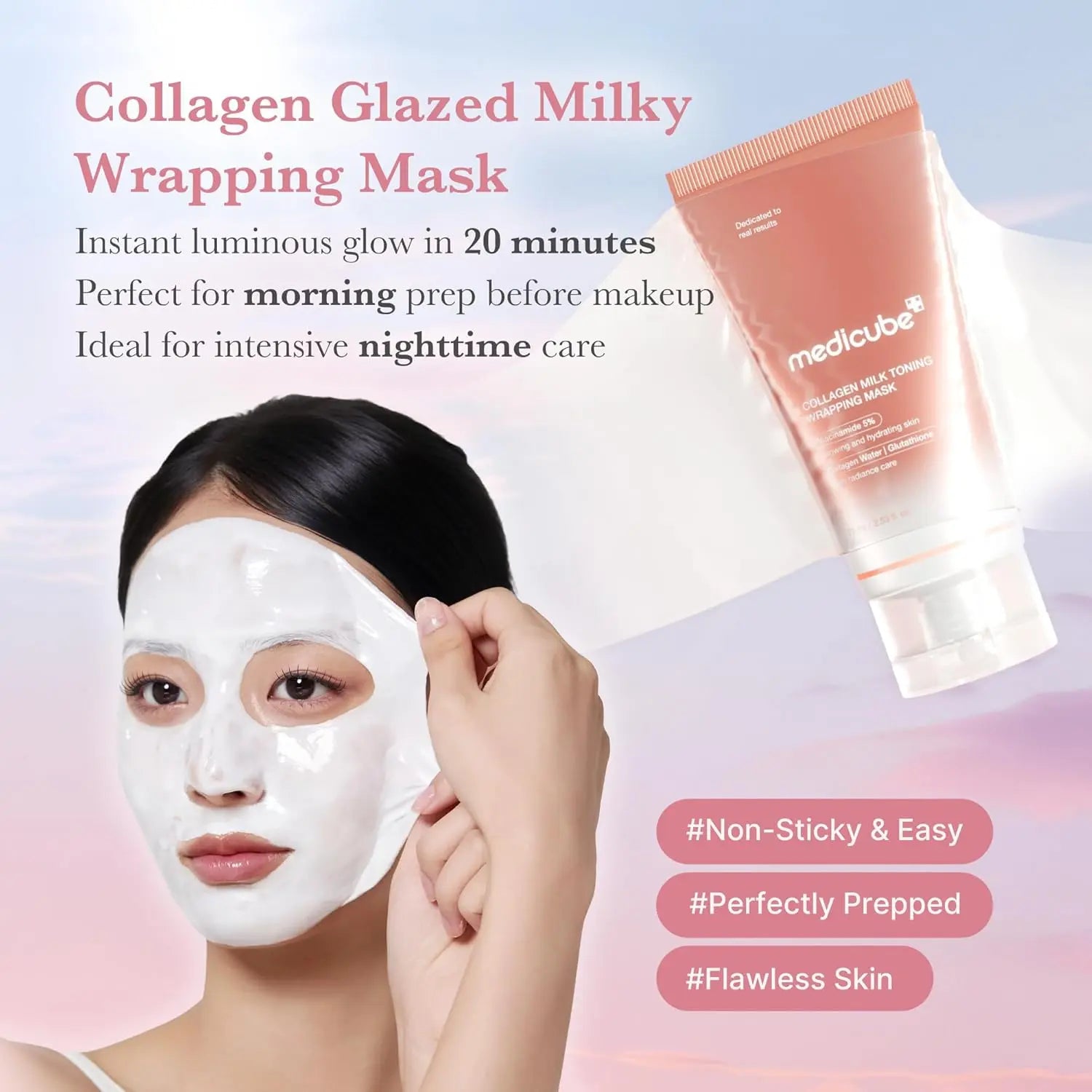 Medicube Collagen Milk Toning Wrapping Mask 75ml by Medicube – Wrapping Mask