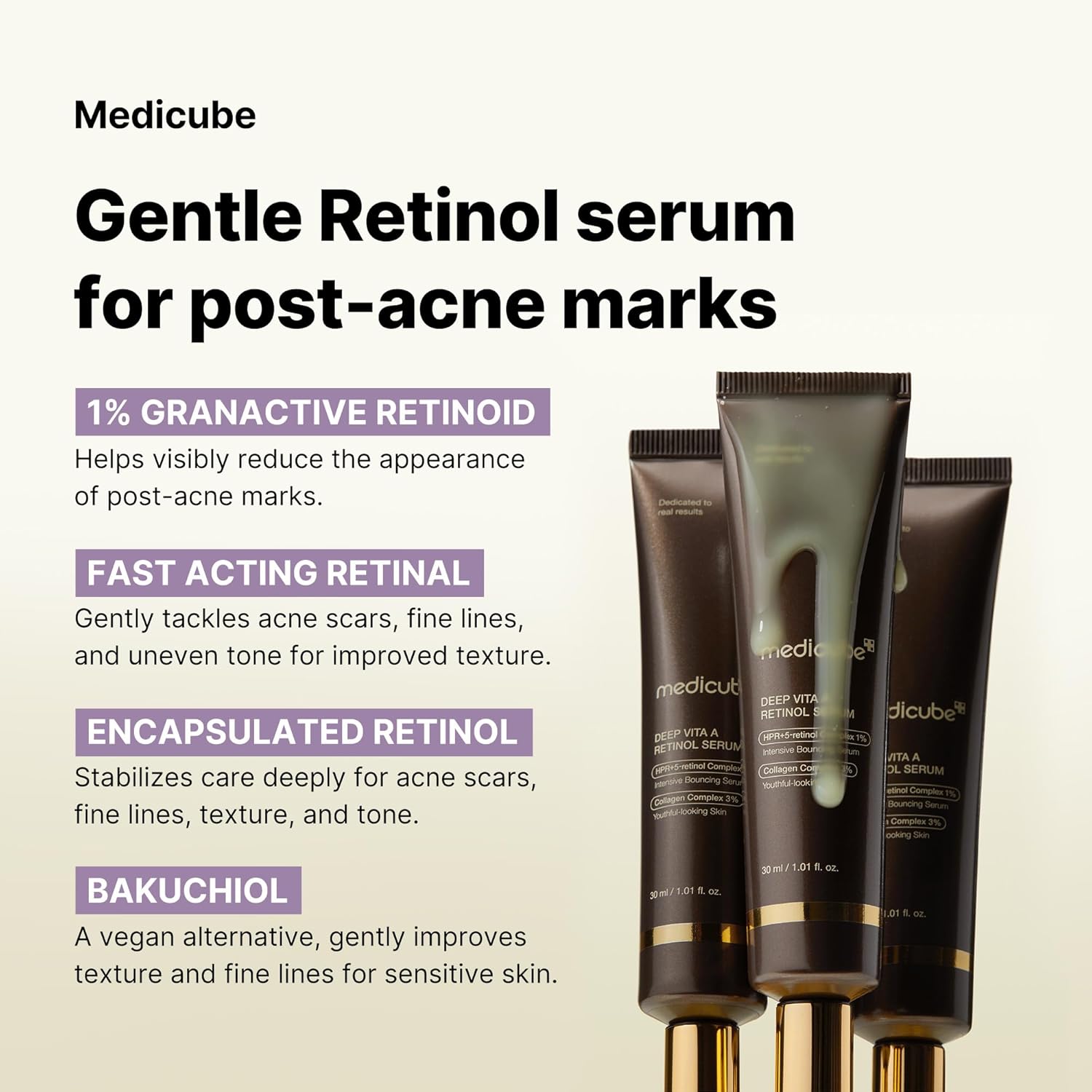 Medicube Deep Vita A Retinol Serum 30ml by Medicube – Serum & Ampoule