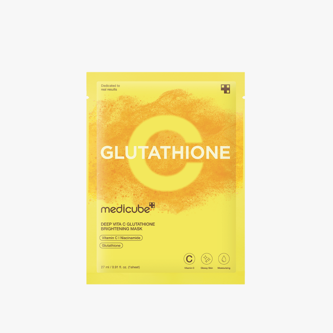Medicube Deep Vita C Glutathione Brightening Mask 1pc by Medicube – Sheet Mask