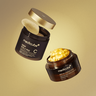 Medicube Deep Vita C Pad 70pcs + Capsule Cream 55ml by Medicube – Bundle photo