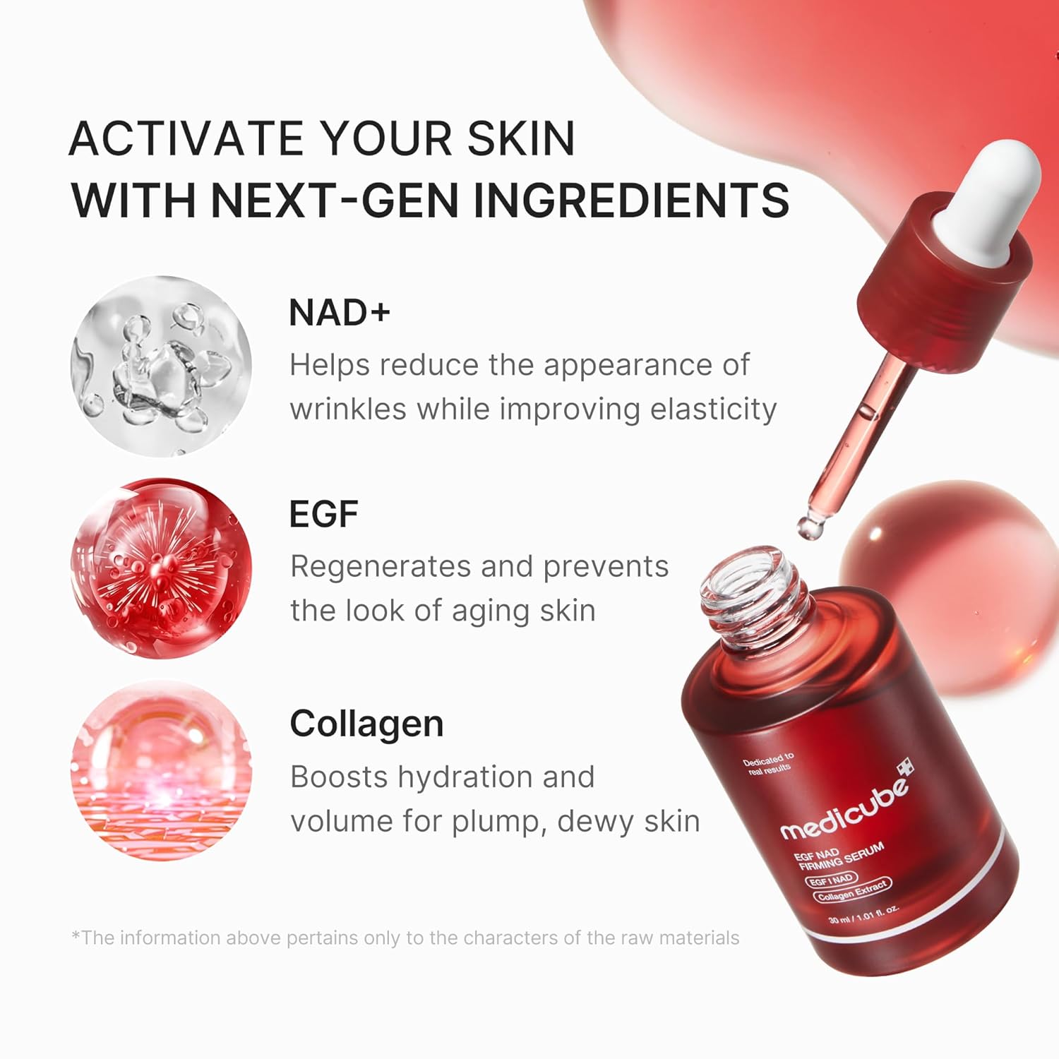 Medicube EGF NAD Firming Serum 30ml by Medicube – Serum & Ampoule