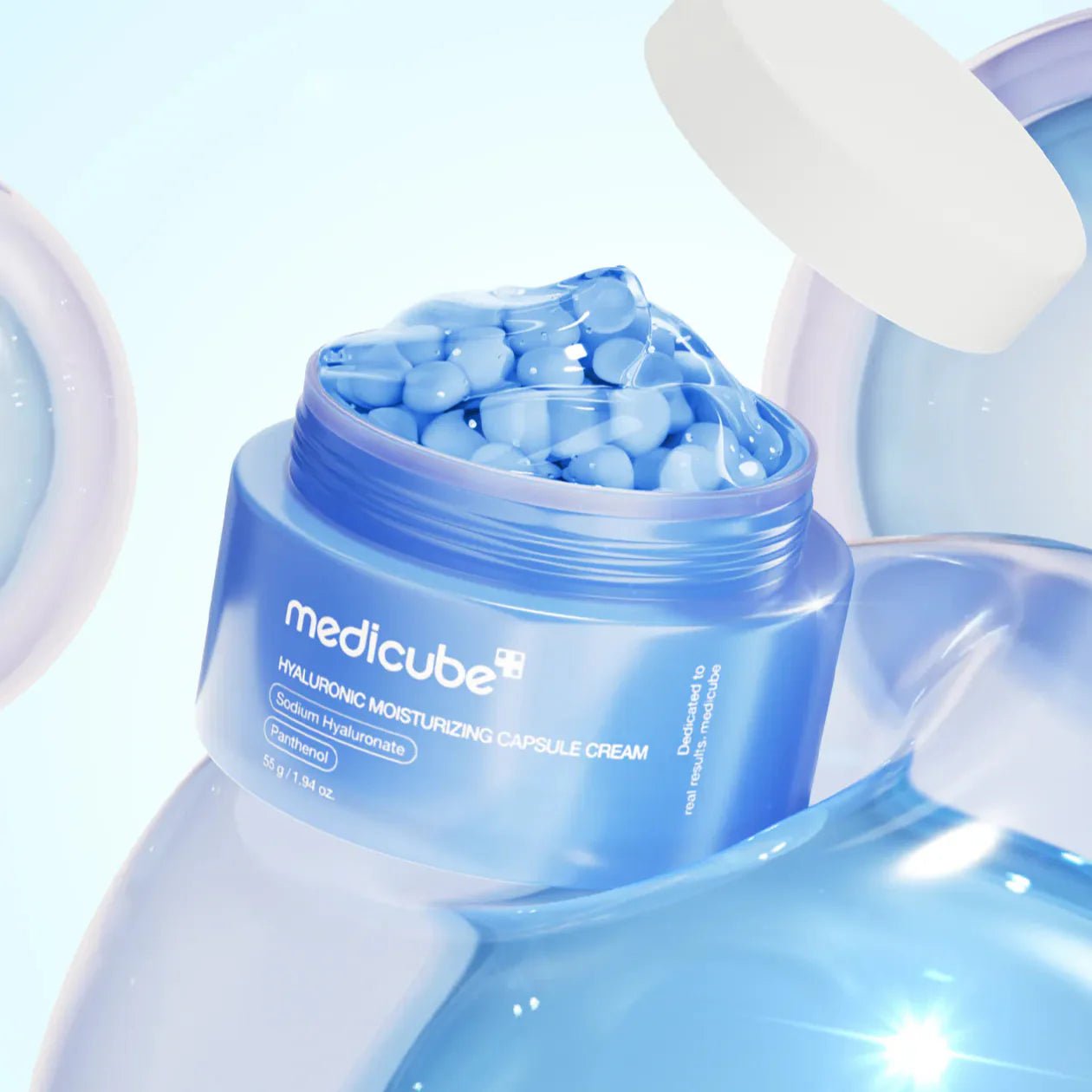 Medicube Hyaluronic Moisturizing Capsule Cream 55g by Medicube – Lotion & Cream