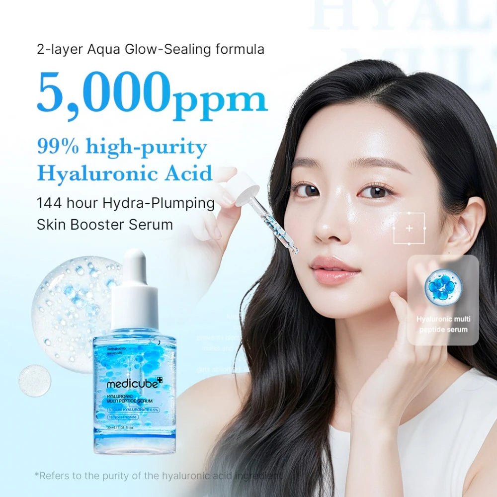 Medicube Hyaluronic Multi Peptide Serum 30ml by Medicube – Serum & Ampoule