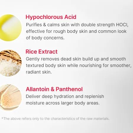 Medicube Hypochlorous Acid Body Peel Shot 280ml by Medicube – Body Exfoliant