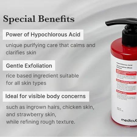 Medicube Hypochlorous Acid Body Peel Shot 280ml by Medicube – Body Exfoliant