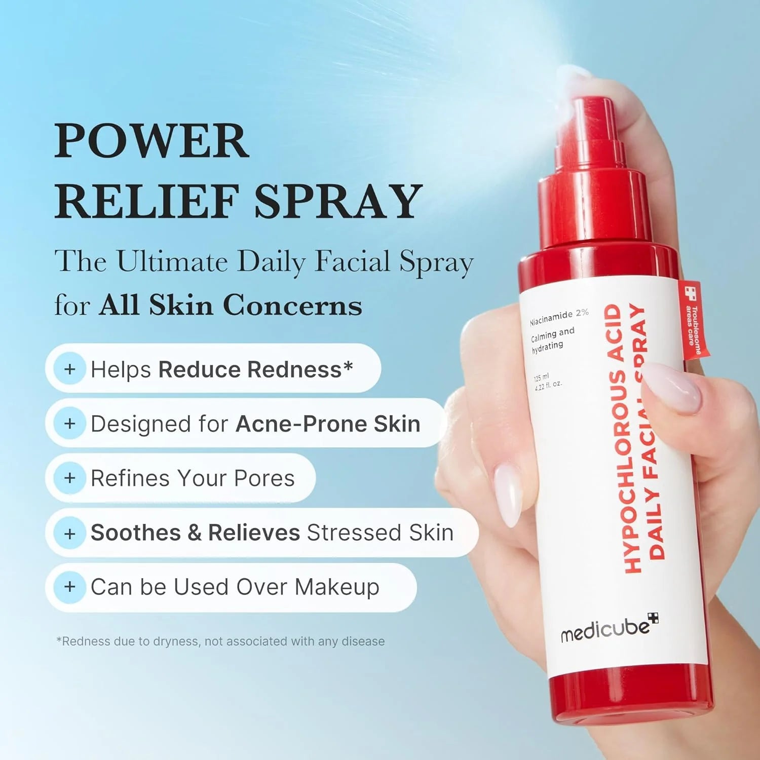 Medicube Hypochlorous Acid Daily Facial Spray 125ml by Medicube – Facial Spray