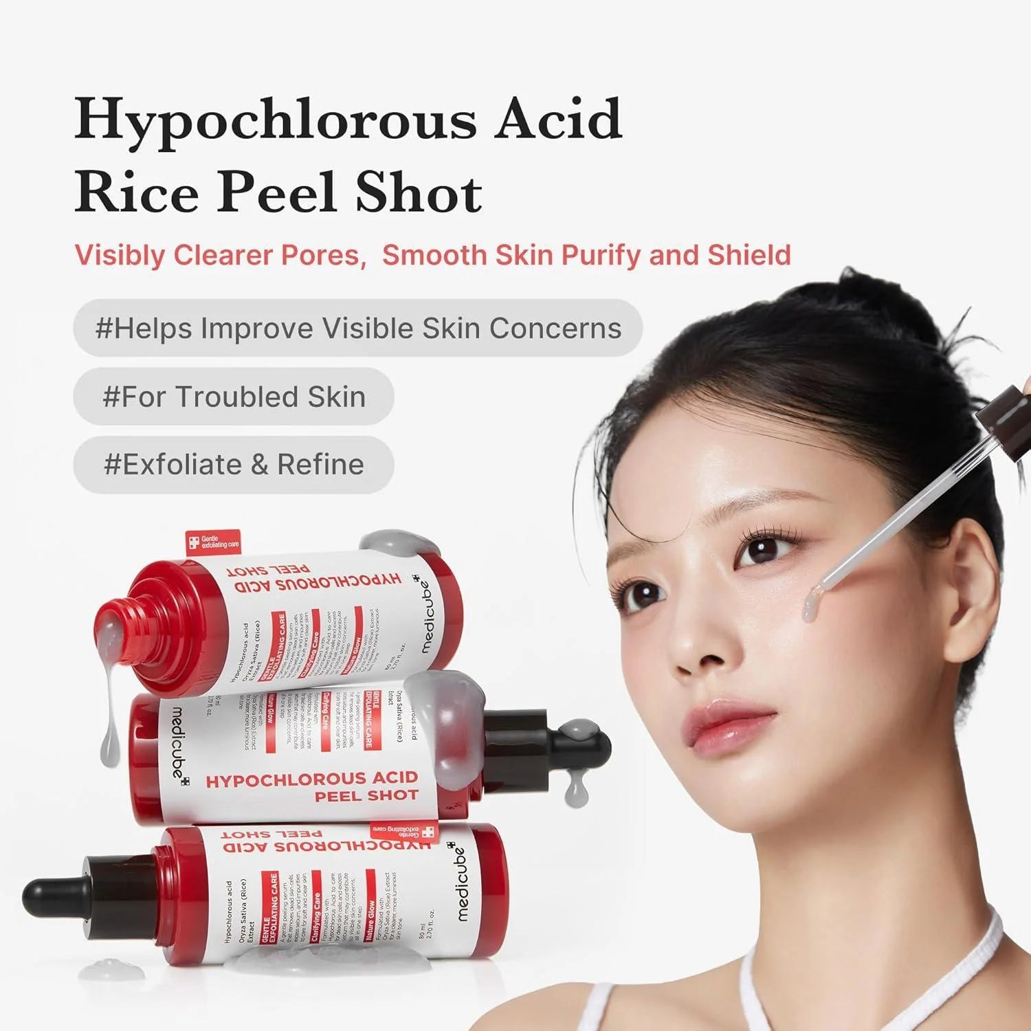 Medicube Hypochlorous Acid Peel Shot 80ml by Medicube – Facial Exfoliator