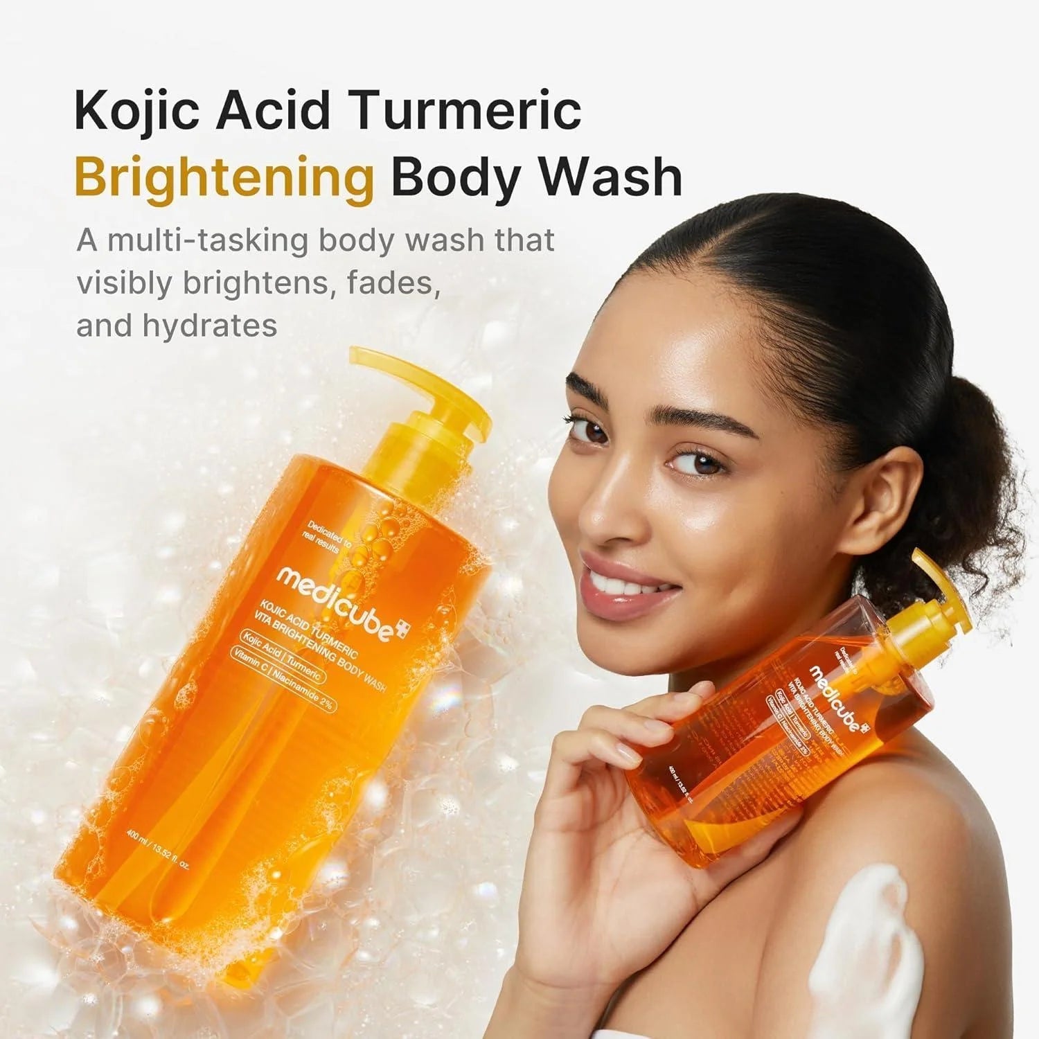 Medicube Kojic Acid Turmeric Brightening Body Wash 400ml by Medicube – Body Wash
