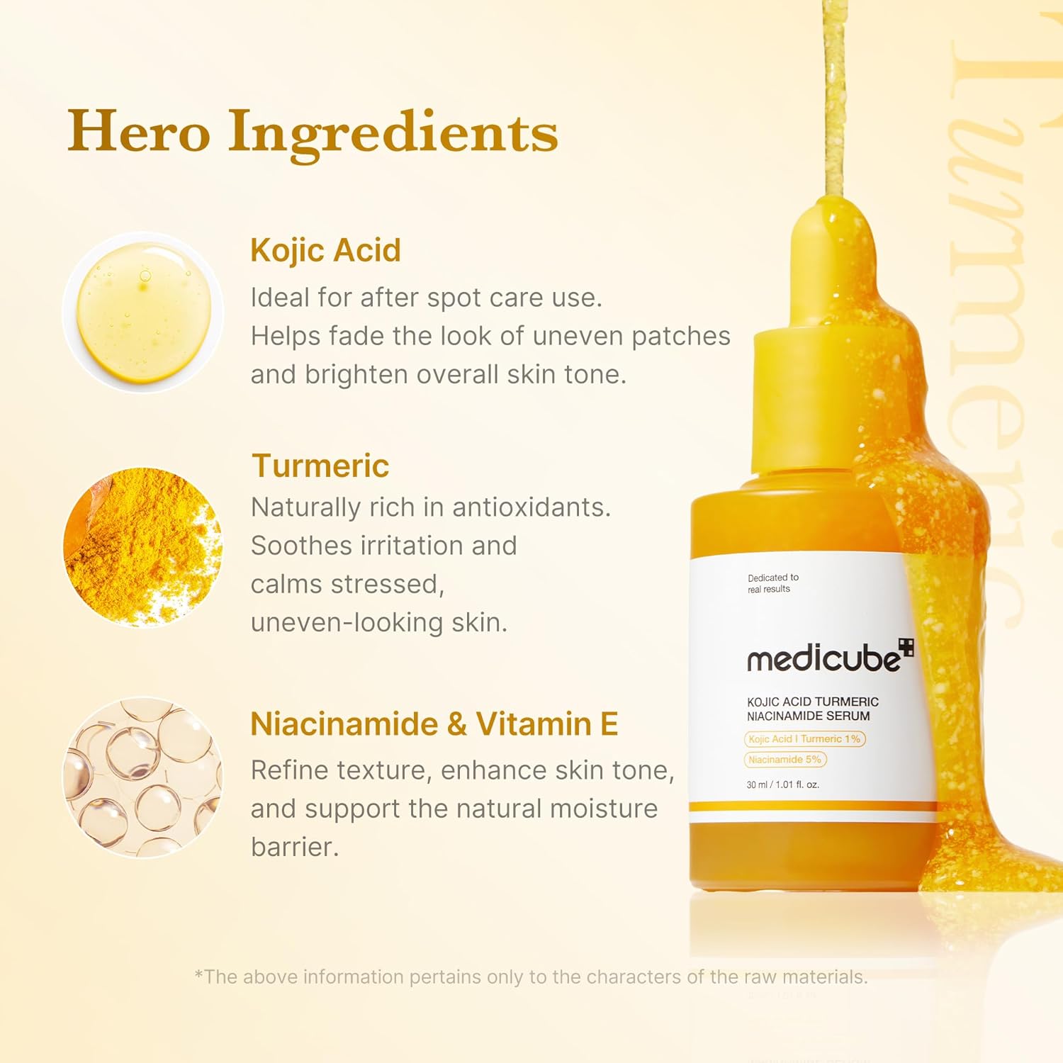 Medicube Kojic Acid Turmeric Niacinamide Serum 30ml by Medicube – Serum & Ampoule