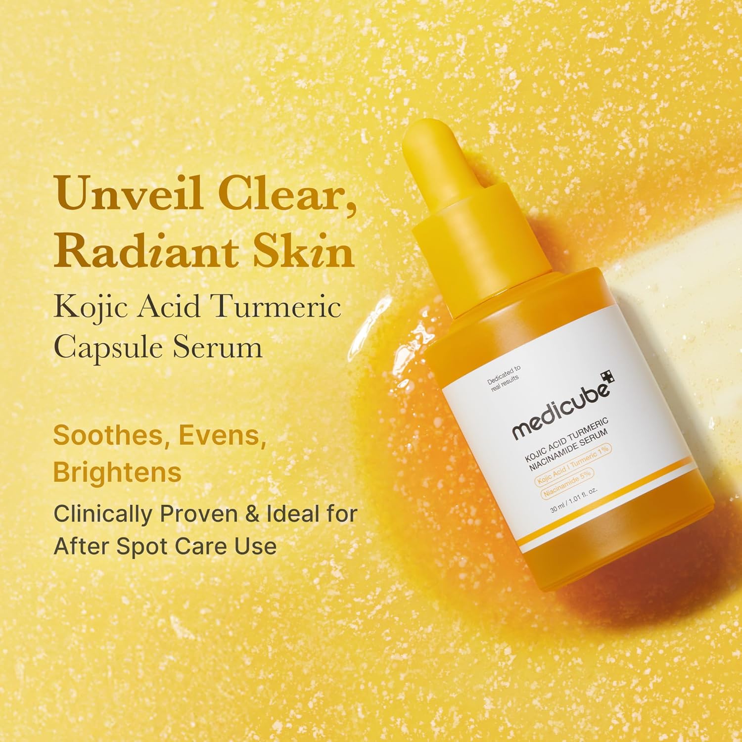 Medicube Kojic Acid Turmeric Niacinamide Serum 30ml by Medicube – Serum & Ampoule