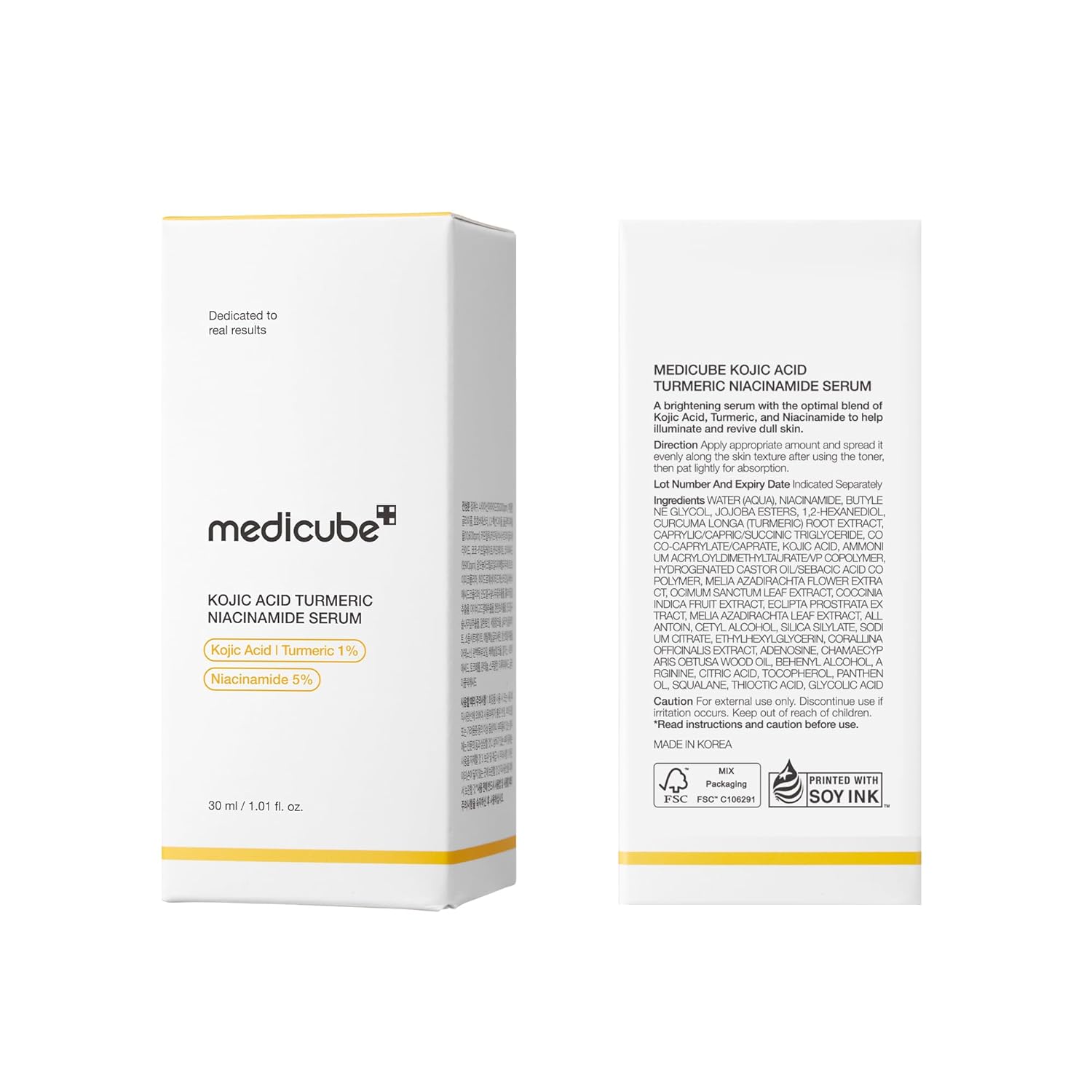 Medicube Kojic Acid Turmeric Niacinamide Serum 30ml by Medicube – Serum & Ampoule