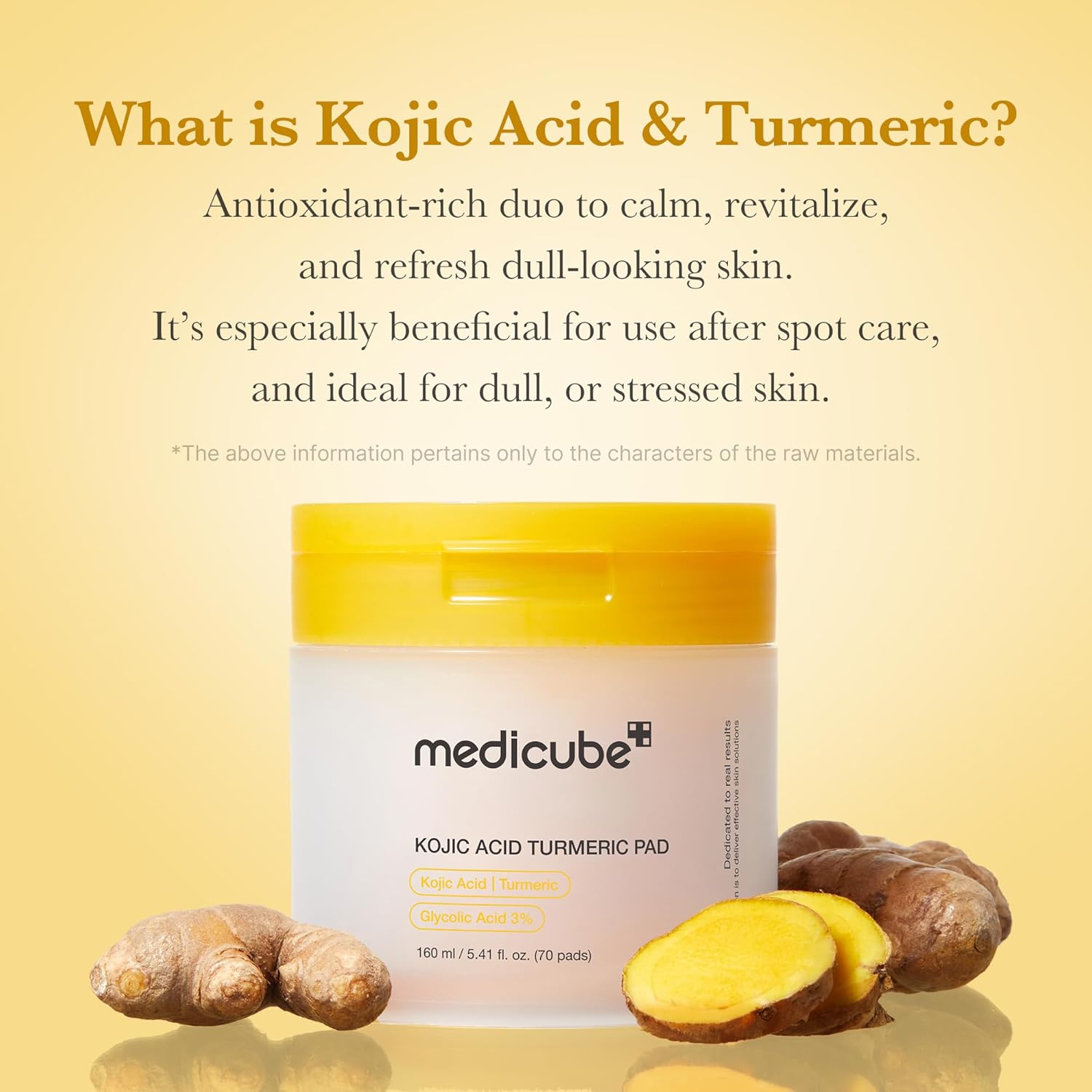 Medicube Kojic Acid Turmeric Pad 70ea by Medicube – Toner Pads