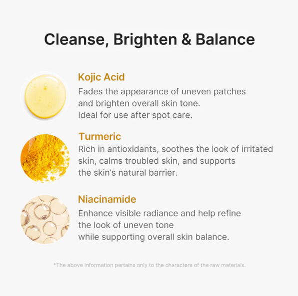 Medicube Kojic Acid Turmeric Vita Capsule Cleansing Foam 120g by Medicube – Facial Cleanser